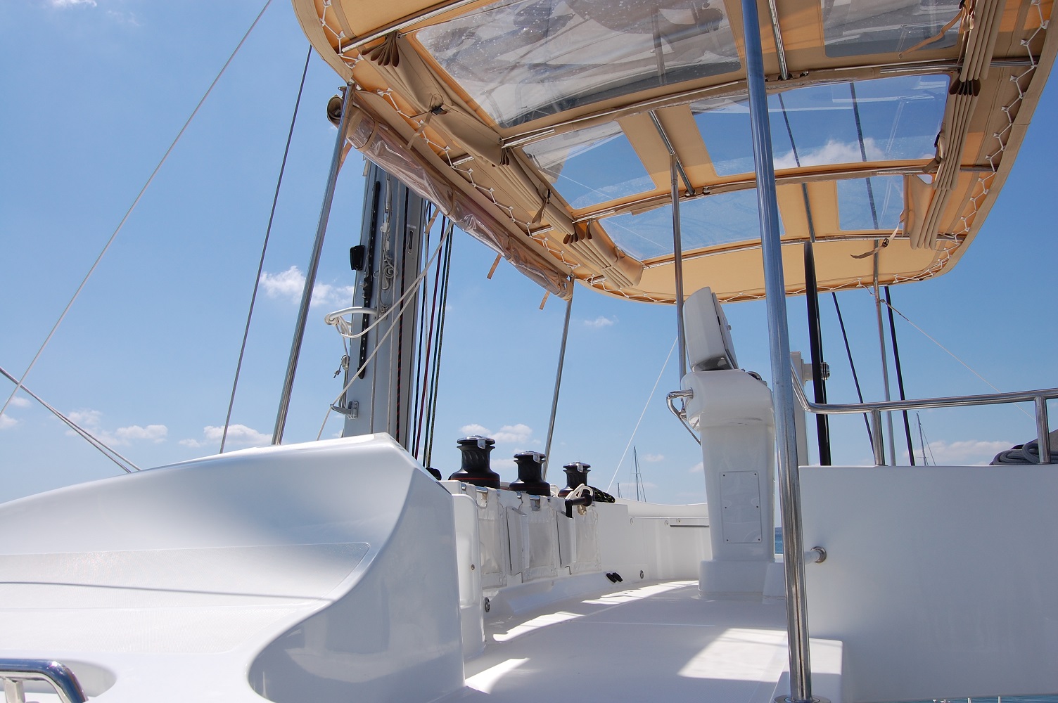 Catamarà de lloguer Lagoon 52F navegant