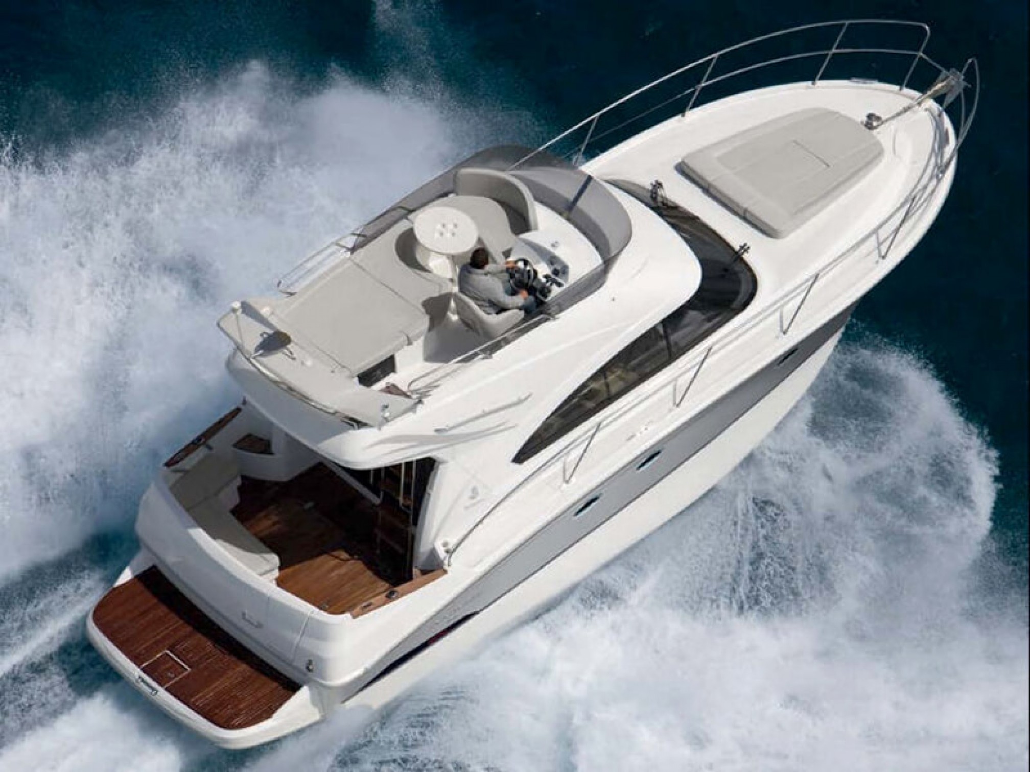 Antares 36 motorboat charter sailing