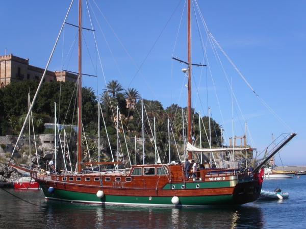 Maria G. 12 pax - Location de goélette en Italie 