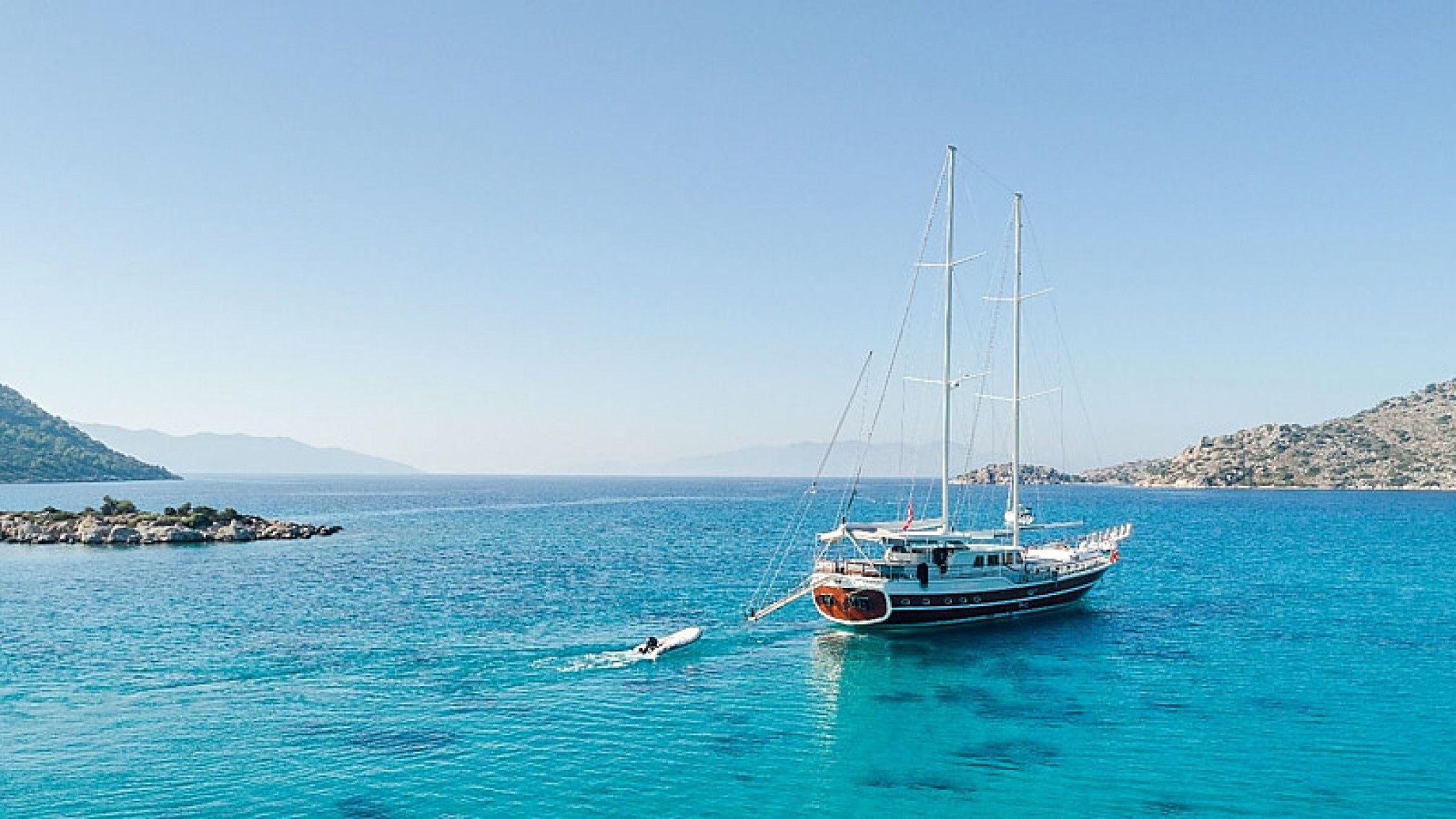 Goleta de lloguer Vista Mare 12 pax navegant