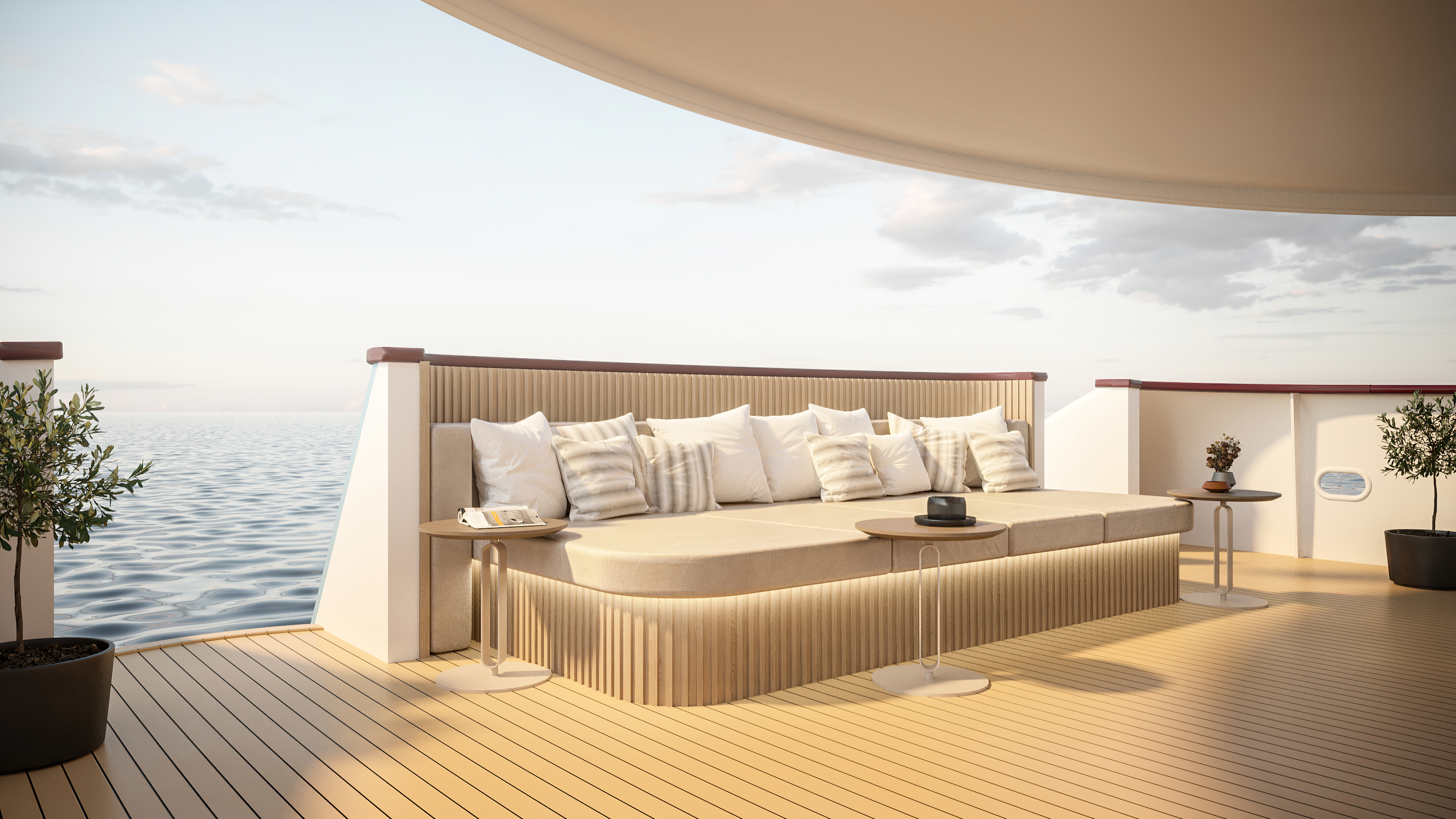 Rental megayacht Ohana 30 pax sundeck