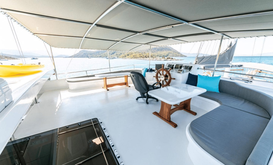 Goleta de alquiler Gok Dudum (5 cab) flybridge