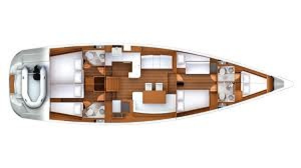 Jeanneau Performance 57 (5 cab)_Layout