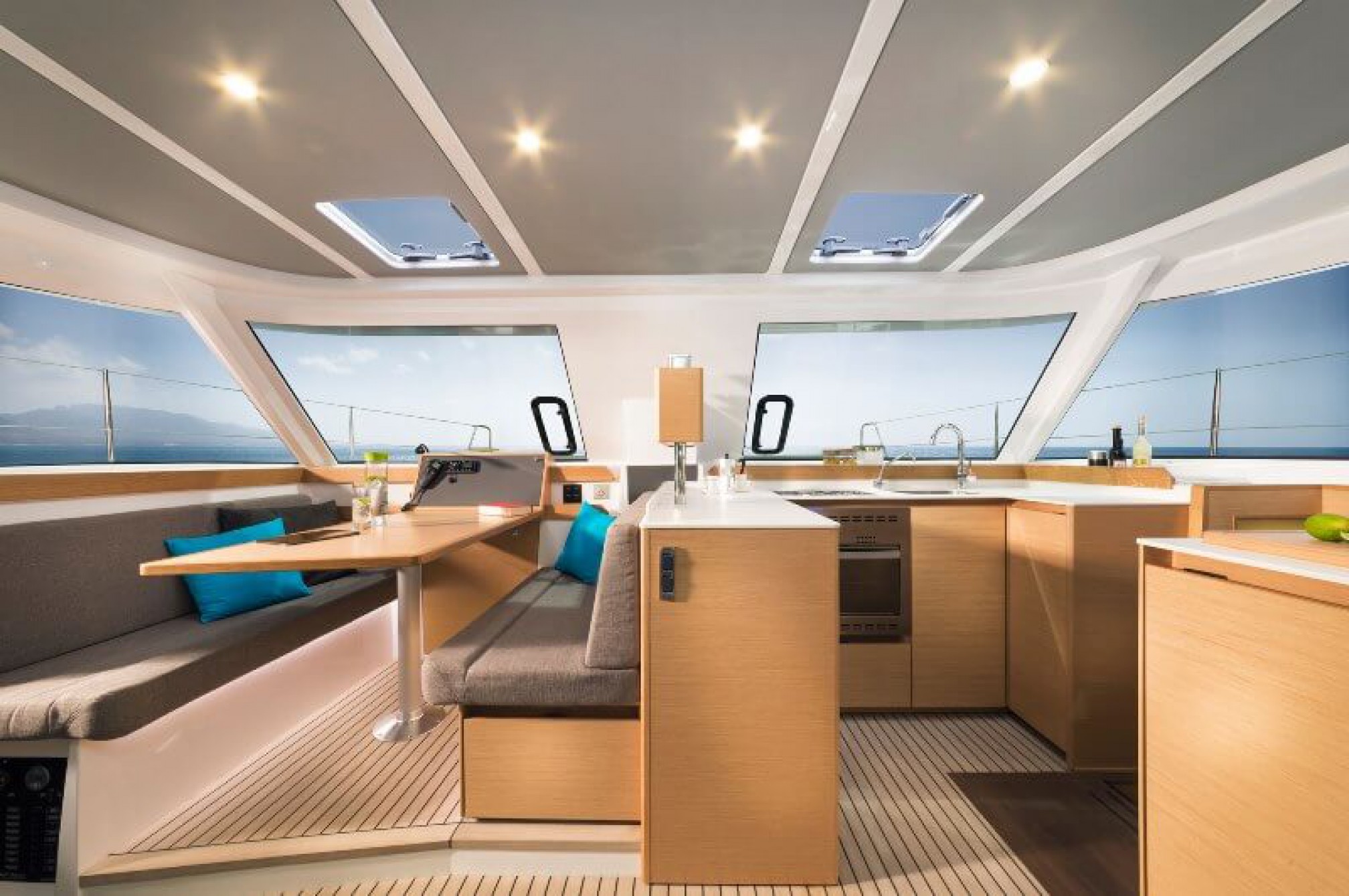 Catamarán de alquiler Nautitech 40 open salón