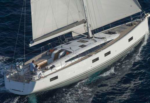 Jenneau 54 sailboat charter sailing