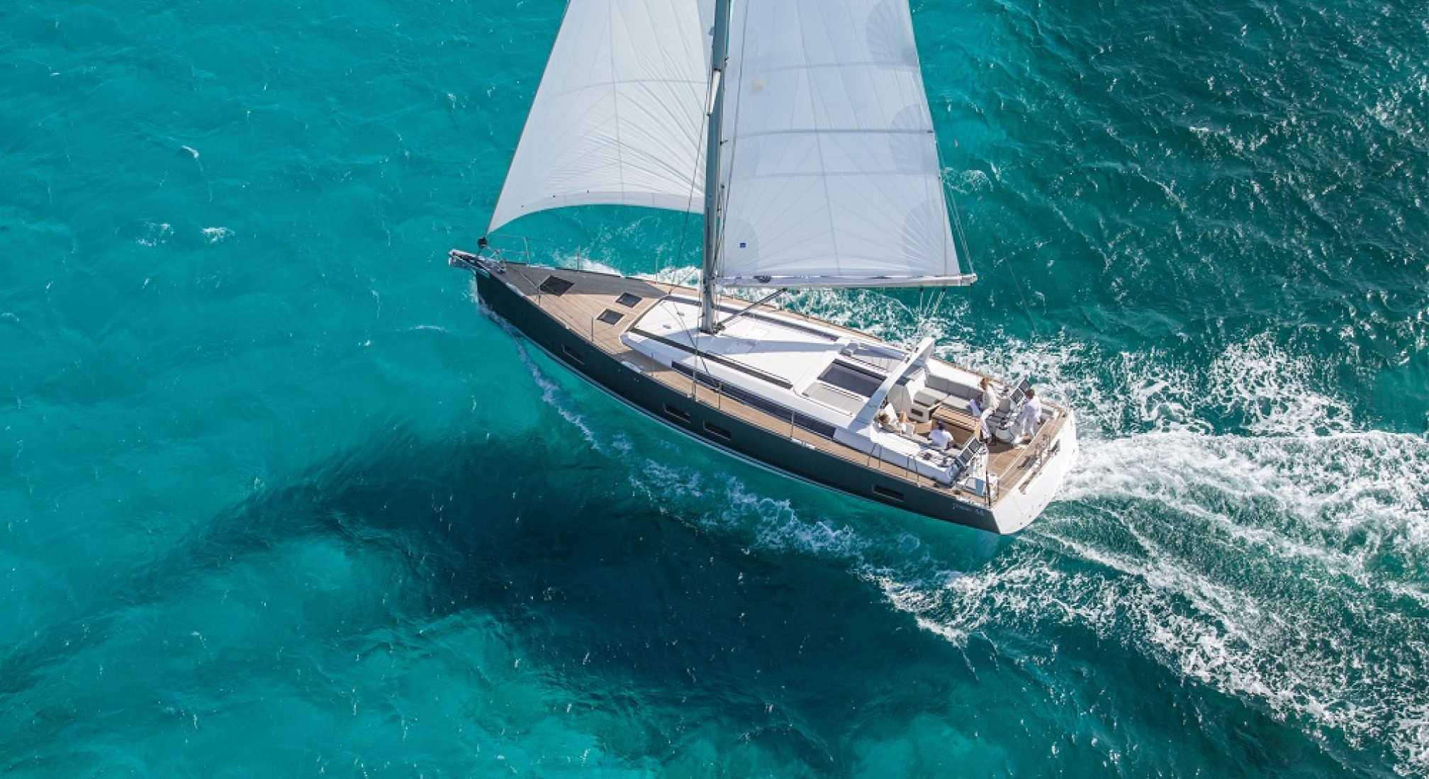 Oceanis 55 sailboat charter sailing