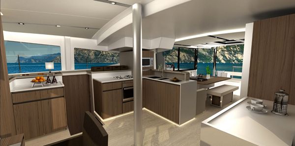  Catamaran de location Bali 4.8 cuisine 