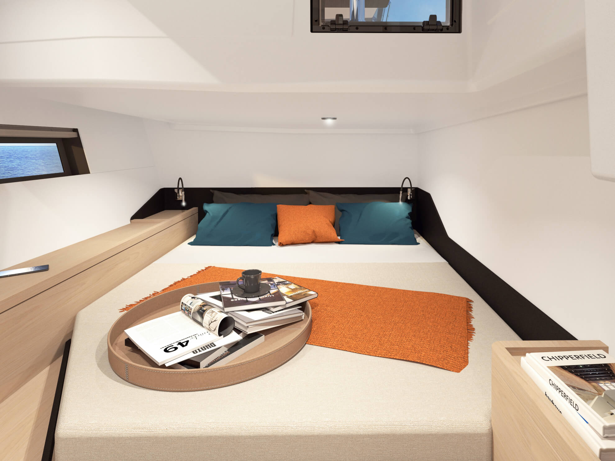 Hanse 460 cabin 