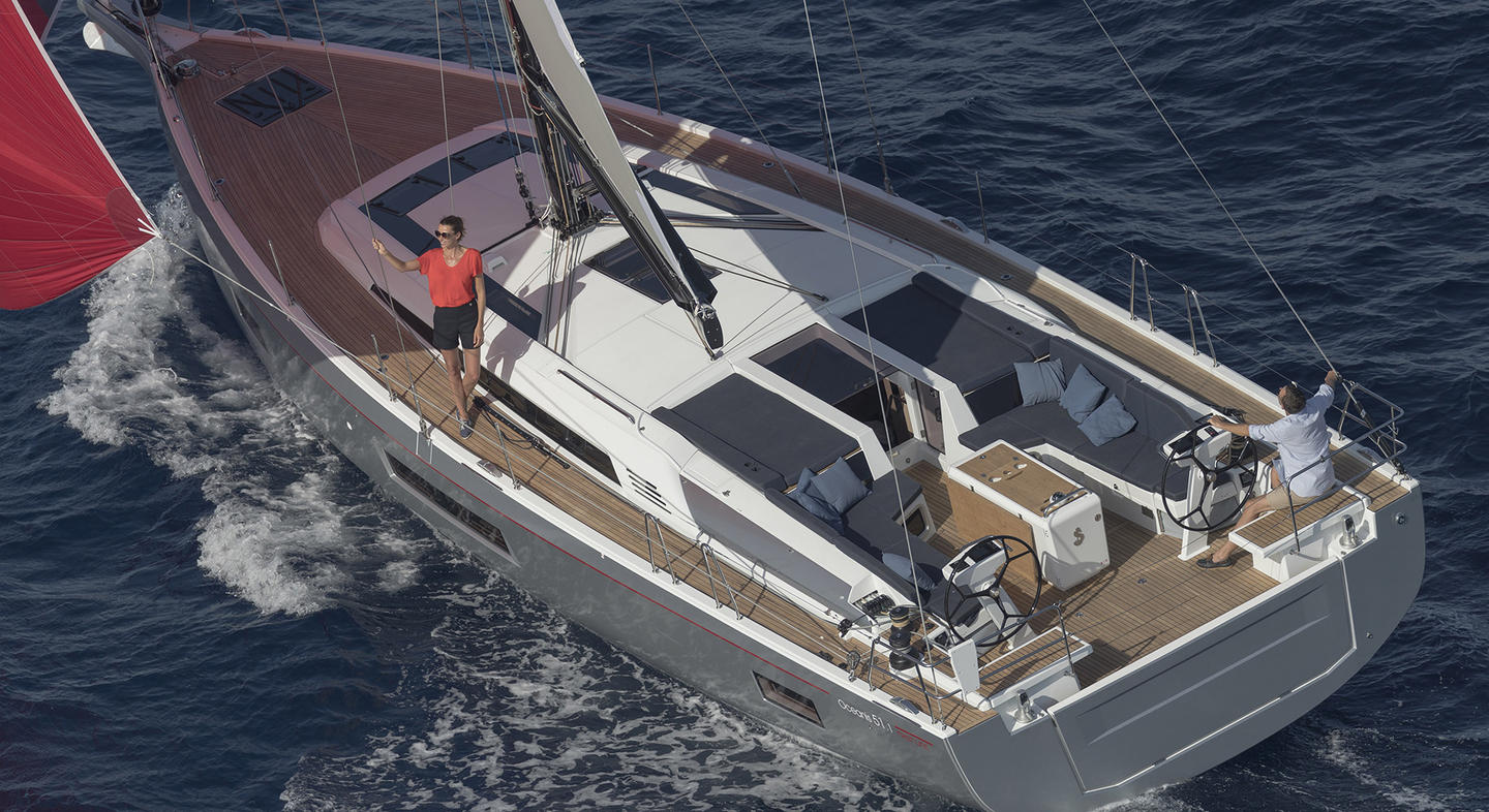 Oceanis 51.1 sailing 