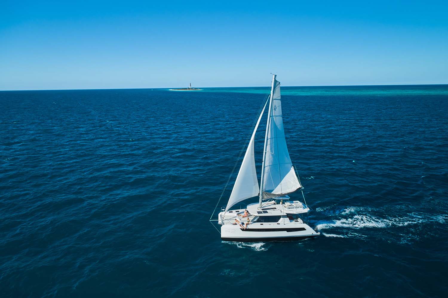 Leopard 42 sailing 