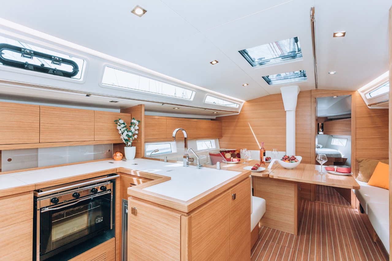 Velero de alquiler Salona 46 - (3 cab) cocina