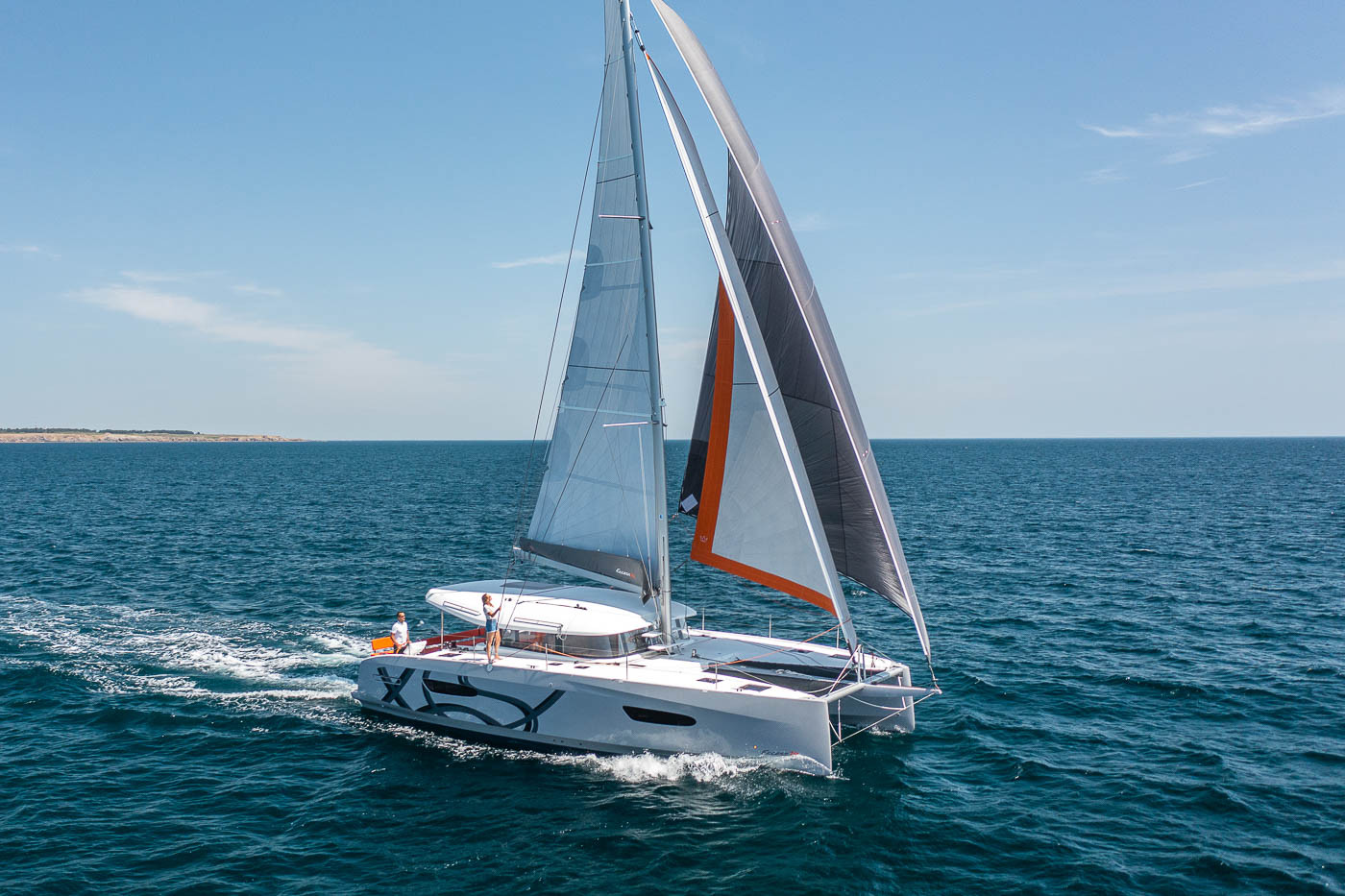 Rental catamaran Excess 14 sailing