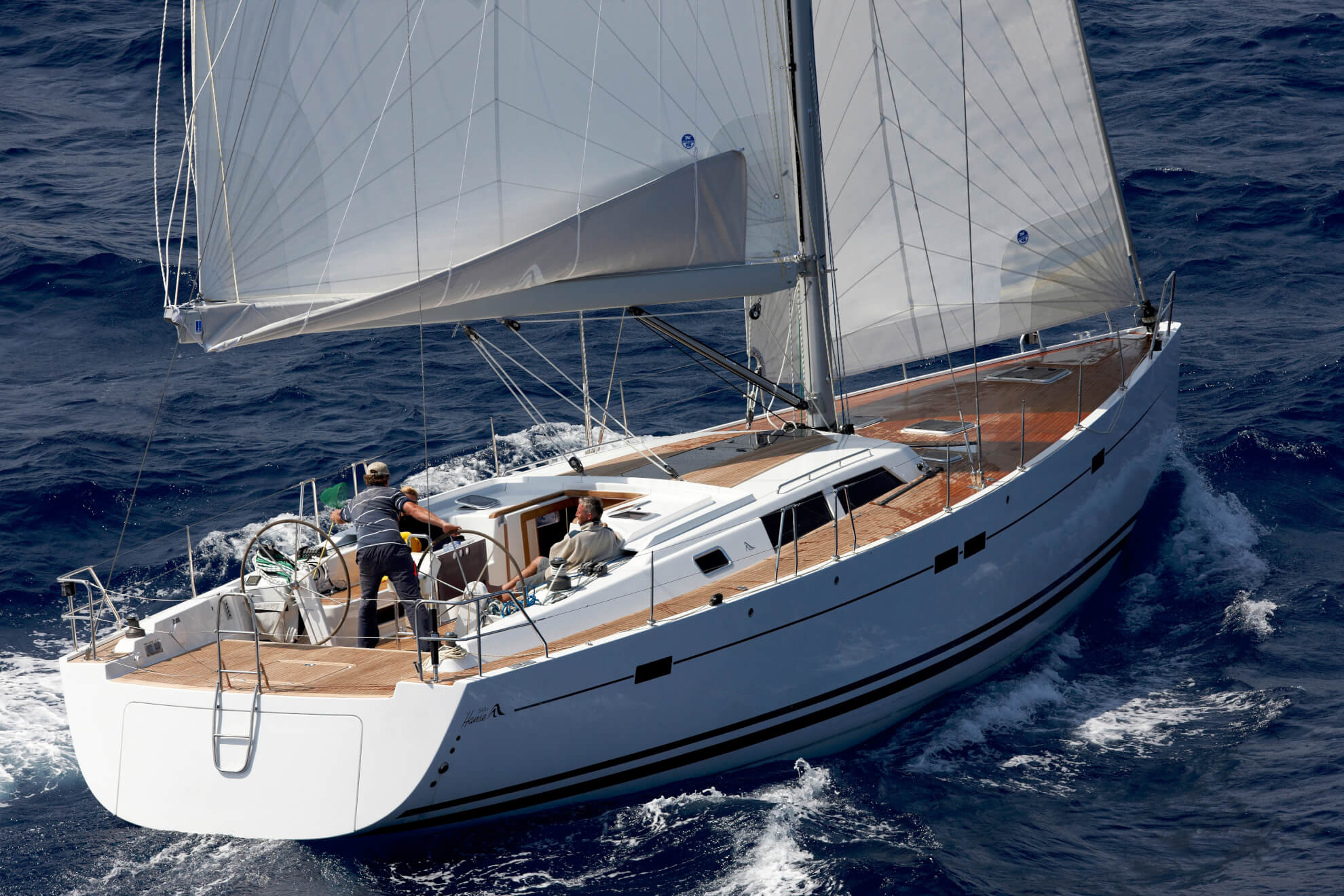 Rental sailing boat Hanse 540 sailing