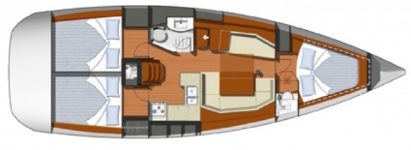 Sun Odyssey 39i 3 cab