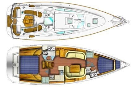 Sun Odyssey 42 DS 2 cab