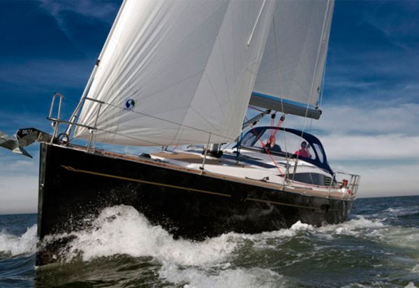 Delphia 47 sailboat charter sailing