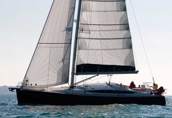 Delphia 47 sailboat charter sailing