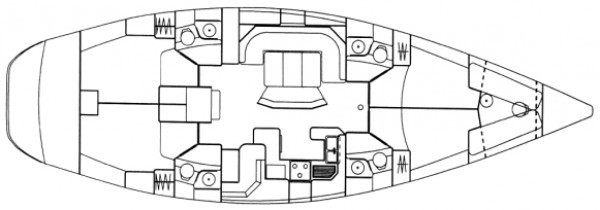 Sun Odyssey 52.2 (4 cab)_Layout